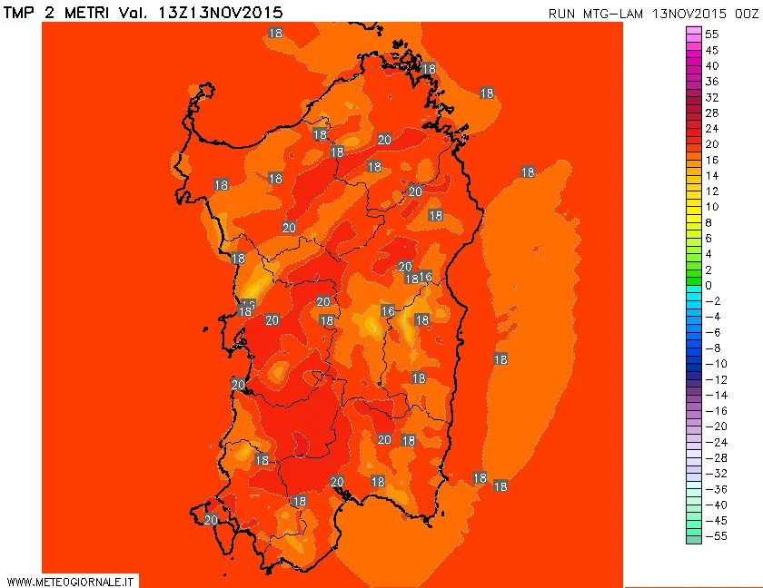 temperature 1 - Nubi a gogo per gran parte della giornata