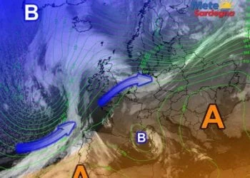 Meteosat4 350x250 - Ci siamo: l'Anticiclone è a due passi dalla Sardegna