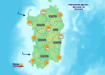 Oggi1 350x250 - Che inversione termica, a Cagliari fa più caldo oltre i 2000 m che al suolo