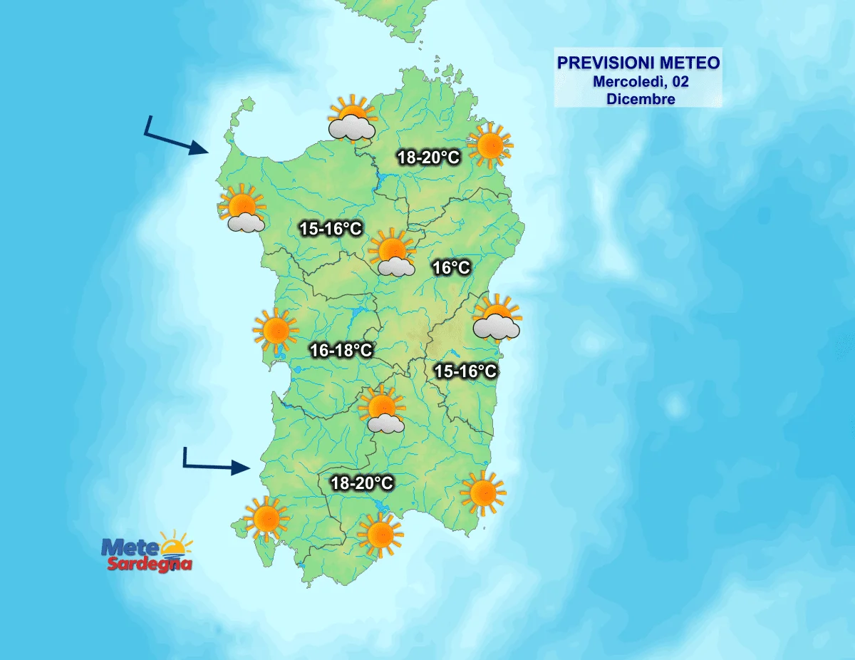 Oggi1 - Al via meteo in fotocopia: soleggiato e molto mite