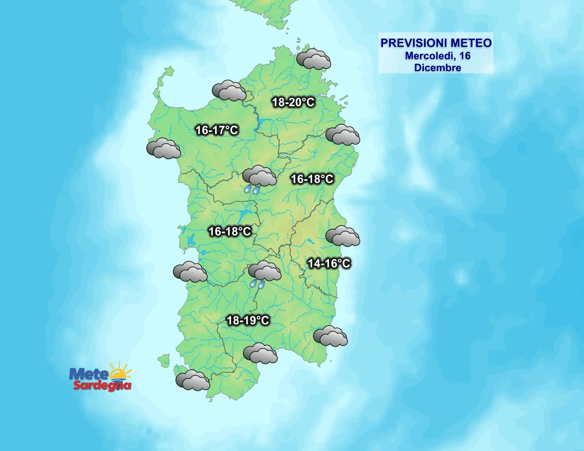 Oggi12 - Nubi e piovaschi: oggi meteo un po' uggioso