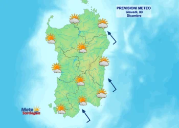 Oggi2 350x250 - Che inversione termica, a Cagliari fa più caldo oltre i 2000 m che al suolo