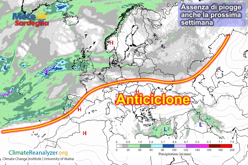 Piogge - L'inverno rischiamo di vederlo a gennaio