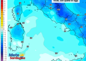 Temperature4 350x250 - Pioggia in anticipo sui tempi: meteo in peggioramento