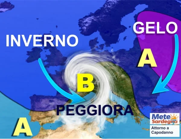 capodanno sardegna - Sardegna, torna la pioggia. Ma per Gennaio escalation di estremi meteo