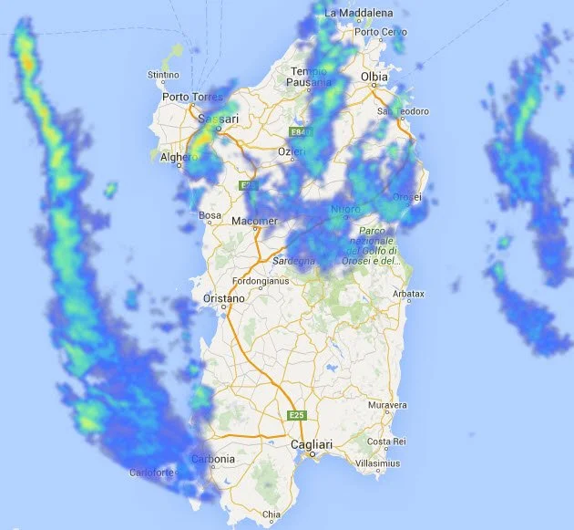 16 01 2016 13 30 11 - Precipitazioni da ovest e da est: piogge e neve in real time