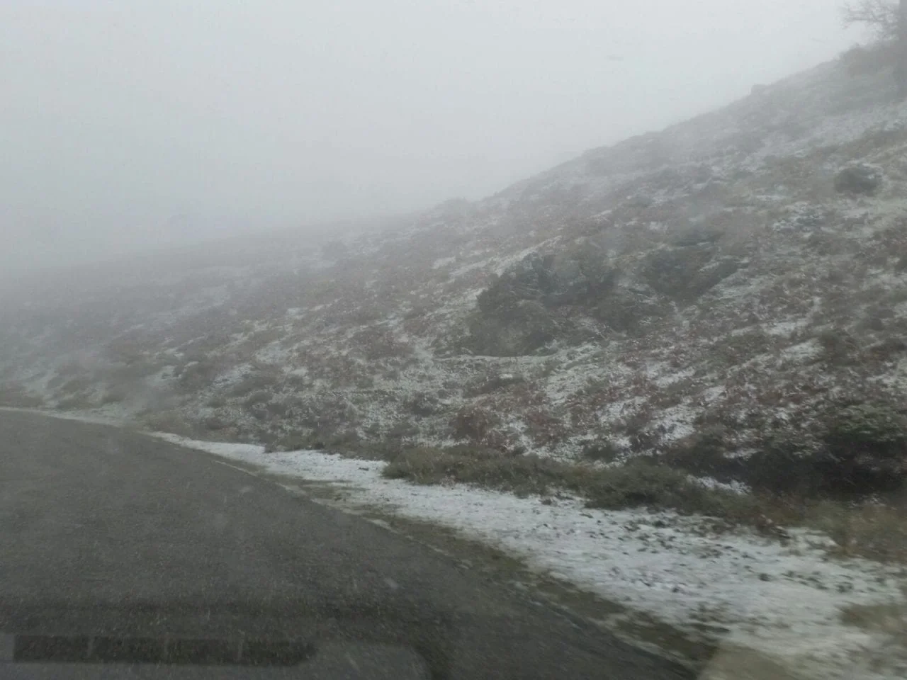 20160106111825 - Prima neve del 2016 a S'Arena, Desulo: foto e video