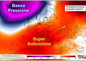 Alta Pressione 350x250 - Fa freddo, specie in Campidano. Molto sole, a tratti qualche nebbia