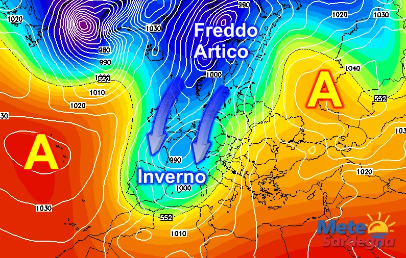 Meteo4 - Ci siamo: prima maltempo, poi inverno