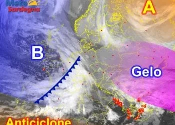 Meteosat1 350x250 - Ci siamo: l'Anticiclone è a due passi dalla Sardegna