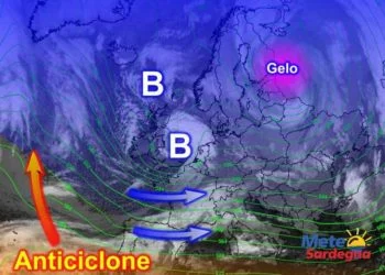 Meteosat8 350x250 - Ci siamo: l'Anticiclone è a due passi dalla Sardegna