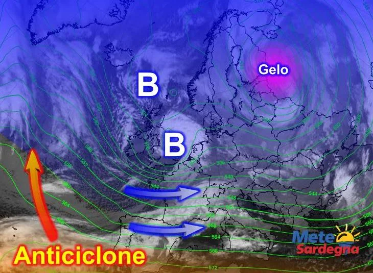 Meteosat8 - Seguiamo insieme l'arrivo del freddo