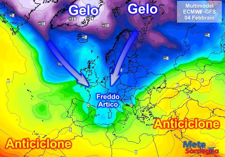 Multimts - Il freddo tornerà attorno al 4 febbraio