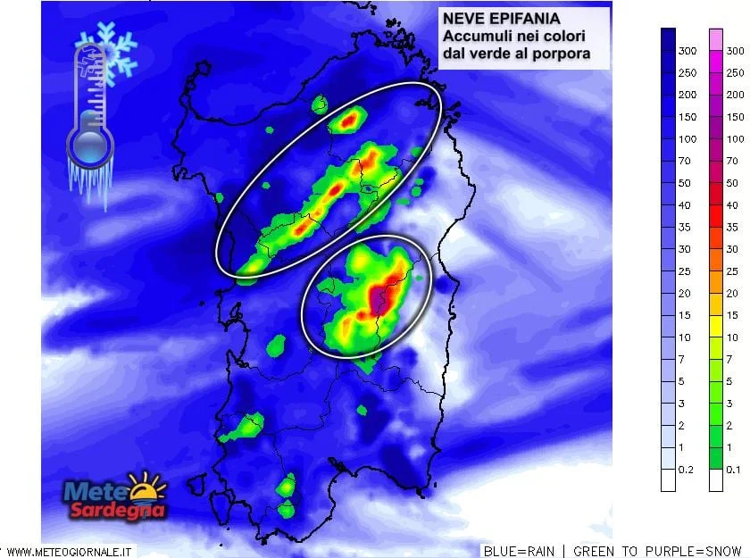 Neve - In arrivo la neve dell'Epifania: ecco dove e quanto nevicherà