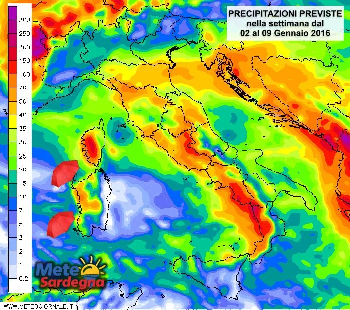 Piogge - Ci aspetta una settimana di grandi piogge