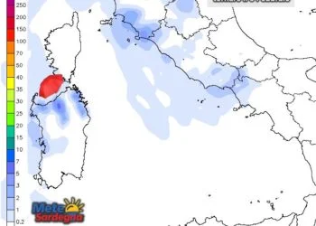 Piogge2 350x250 - Temperature in forte diminuzione dai primi di febbraio