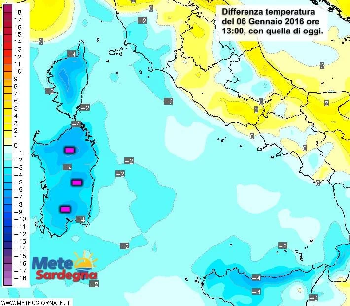 Temperature - Più freddo alla Befana: temperature in diminuzione