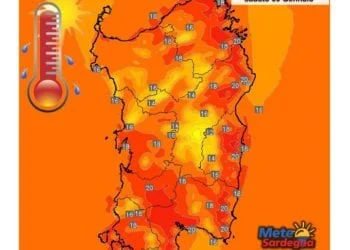 Temperature3 350x250 - Ultimi giorni di caldo anomalo, poi peggioramento meteo e torna inverno