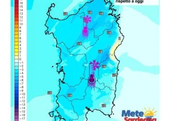 Temperature6 350x250 - Fioccata intensa su Sassari