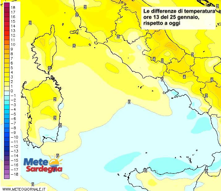 Temperature7 - Tornerà l'Alta Pressione: temperature in rialzo, ma quanto?