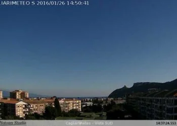 get webcam 350x250 - Fa freddo, specie in Campidano. Molto sole, a tratti qualche nebbia