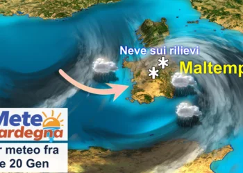 meteo prossimi giorni sardegna 350x250 - Un nuovo peggioramento sta per investire la Sardegna