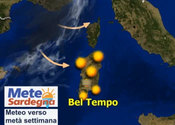 meteo settimana 350x250 - Fa freddo, specie in Campidano. Molto sole, a tratti qualche nebbia