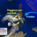 previsionimeteo16gen2015sardegna 75x75 - Precipitazioni da ovest e da est: piogge e neve in real time