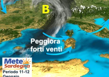 sardegna 350x250 - Ultimi giorni di caldo anomalo, poi peggioramento meteo e torna inverno