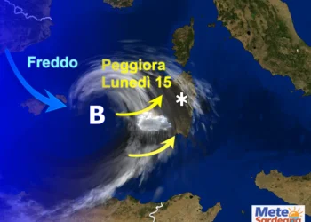 Meteo sardegna 350x250 - Spettacolari nubi sui cieli della Sardegna