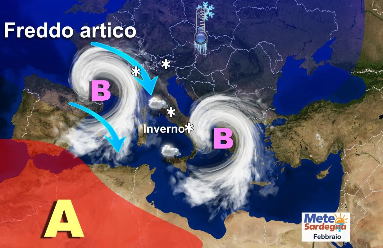 Meteo1 - Fredde perturbazioni in rapida successione: sarà maltempo invernale