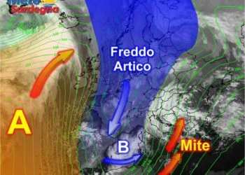 Meteosat6 350x250 - Ancora maltempo, meteo cambia nel weekend. Freddo, poi anticipo primavera