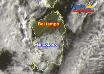 Meteosat7 350x250 - Meteo migliora nel weekend, sole e caldo domenica. Primavera, ma non durerà