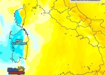 Neve1 350x250 - Spettacolari nubi sui cieli della Sardegna