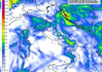 Piogge 1 350x250 - Martedì forte calo delle temperature: anche 10°C nell'interno