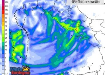 Piogge 6 350x250 - Scampoli di vero inverno: meteo prima metà di marzo con freddo e maltempo