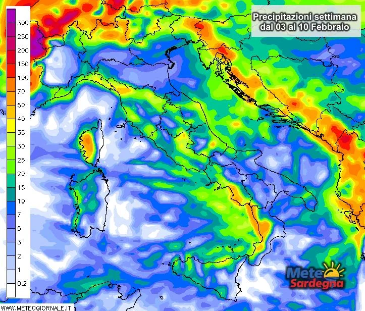 Piogge - Le piogge dovrebbero arrivare dal fine settimana