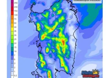 Piogge2 350x250 - Spettacolari nubi sui cieli della Sardegna