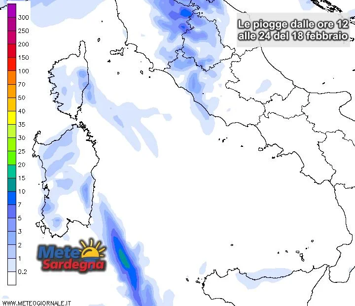 Piogge9 - Piogge anche nelle prossime ore: ecco dove