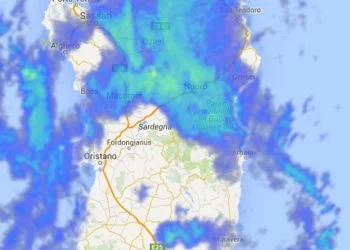 Radar Sardegna 2 350x250 - Scampoli di vero inverno: meteo prima metà di marzo con freddo e maltempo