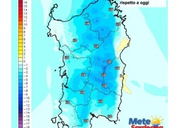 Temperature3 350x250 - Spettacolari nubi sui cieli della Sardegna