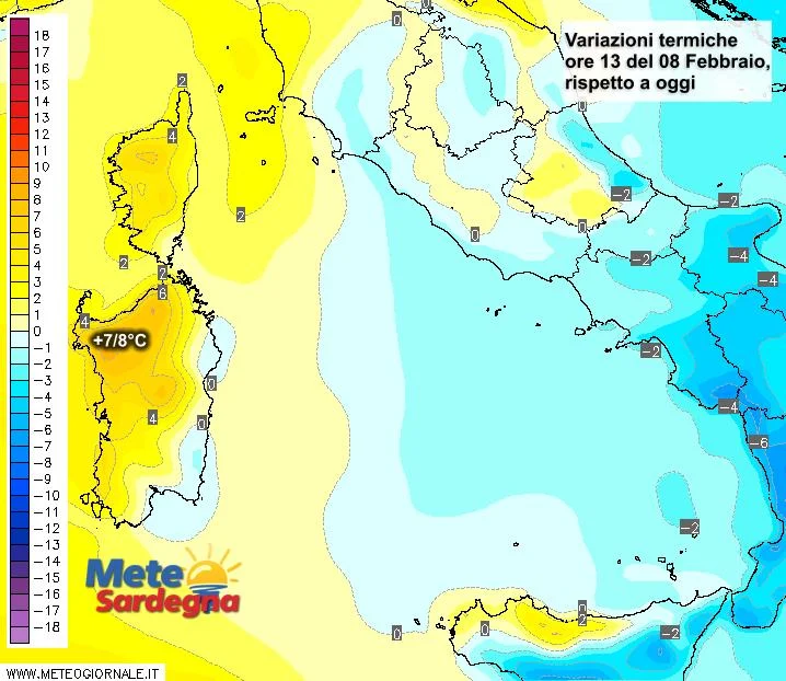 Temperature5 - Nel fine settimana forte aumento delle temperature