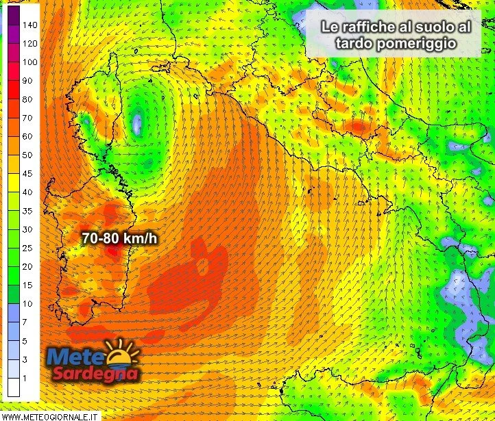 Vento al suolo - Sta entrando il vento di Maestrale