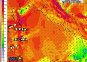 Vento3 350x250 - Spettacolari nubi sui cieli della Sardegna