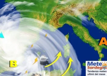 meteo fine mese 350x250 - Martedì forte calo delle temperature: anche 10°C nell'interno