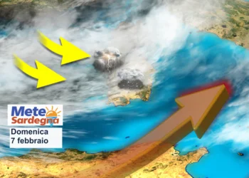 meteo sardegna domenica 7 350x250 - Finalmente arriva la pioggia! Peggioramento domenica