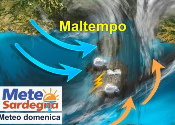 meteo sardegna domenica 71 350x250 - Spettacolari nubi sui cieli della Sardegna