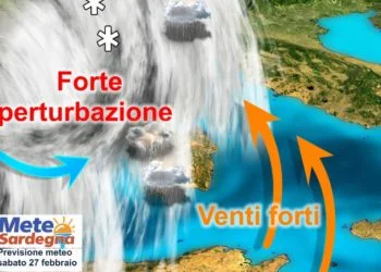 meteo sardegna peggioramento maltempo sabato 350x250 - Oggi pioverà? Scopriamolo