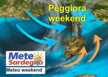 meteo weekend 350x250 - Finalmente arriva la pioggia! Peggioramento domenica