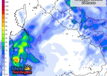 Piogge martedì 22 marzo 350x250 - Previsioni meteo dopo la Pasqua: ancora variabilità, ecco come inizierà aprile